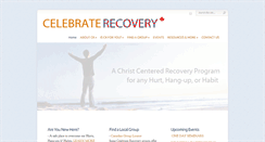 Desktop Screenshot of celebraterecovery.ca