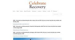 Desktop Screenshot of celebraterecovery.co.uk