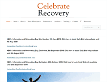 Tablet Screenshot of celebraterecovery.co.uk